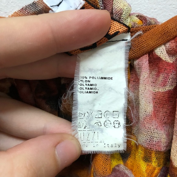 Jean Paul Gautier Soliel Floral Mesh Ruffle Dress - Picture 10 of 15